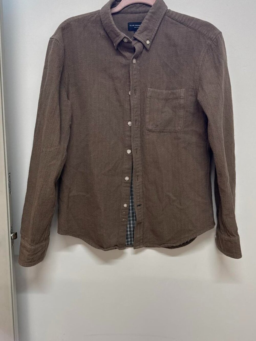 Club Monaco Men's Brown Shirt
